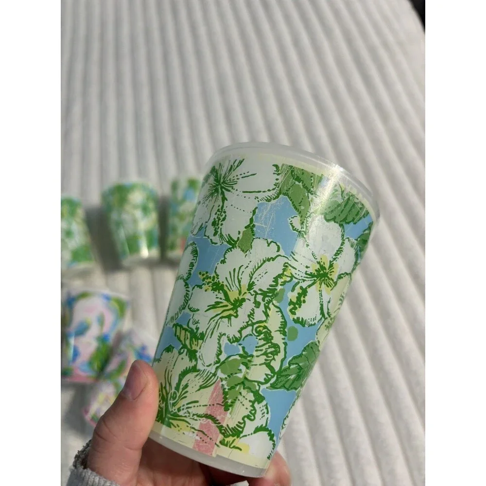 Lilly Pulitzer set outdoor by